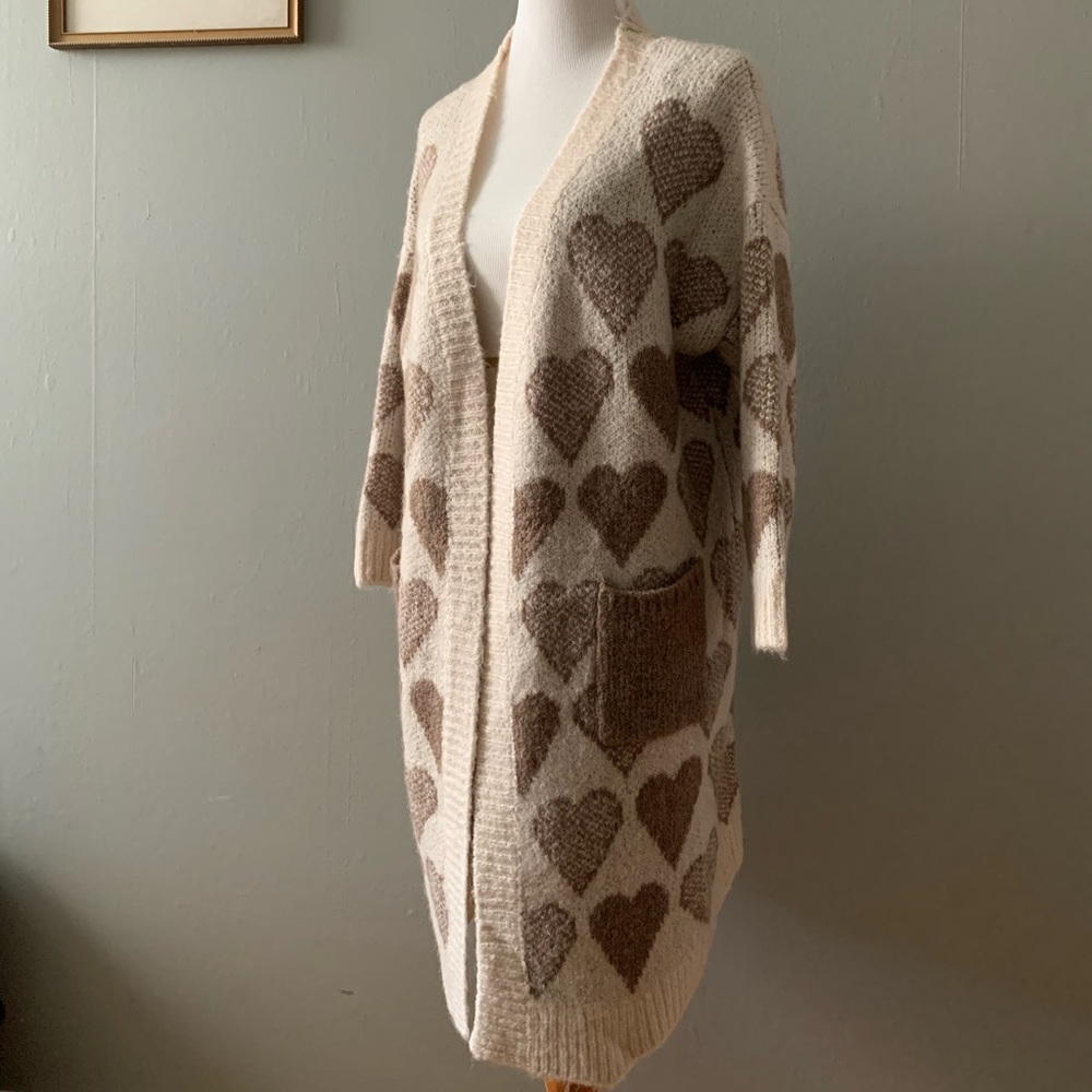 POL Heart Cardigan